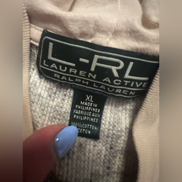 Laurent Active by Ralph Lauren Vintage Pattern Long sleeve Woman’s Size XL - Picture 4 of 5